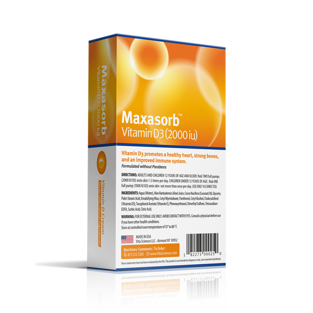Maxasorb D3 Crema 2000 UI