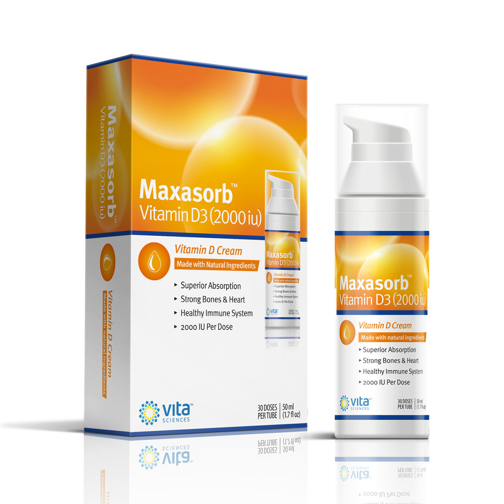 Vitamin D3 Cream 2,000 UI Sunshine In a Bottle Vita Sciences