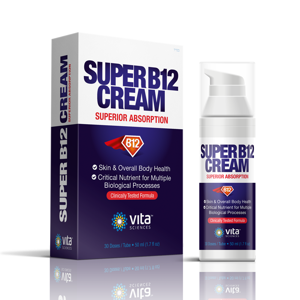 Vitamin B12 Cream – Transdermal B12 for Energy & Nerve Support Vitamin B12 Cream – Transdermal B12 for Energy & Nerve Support