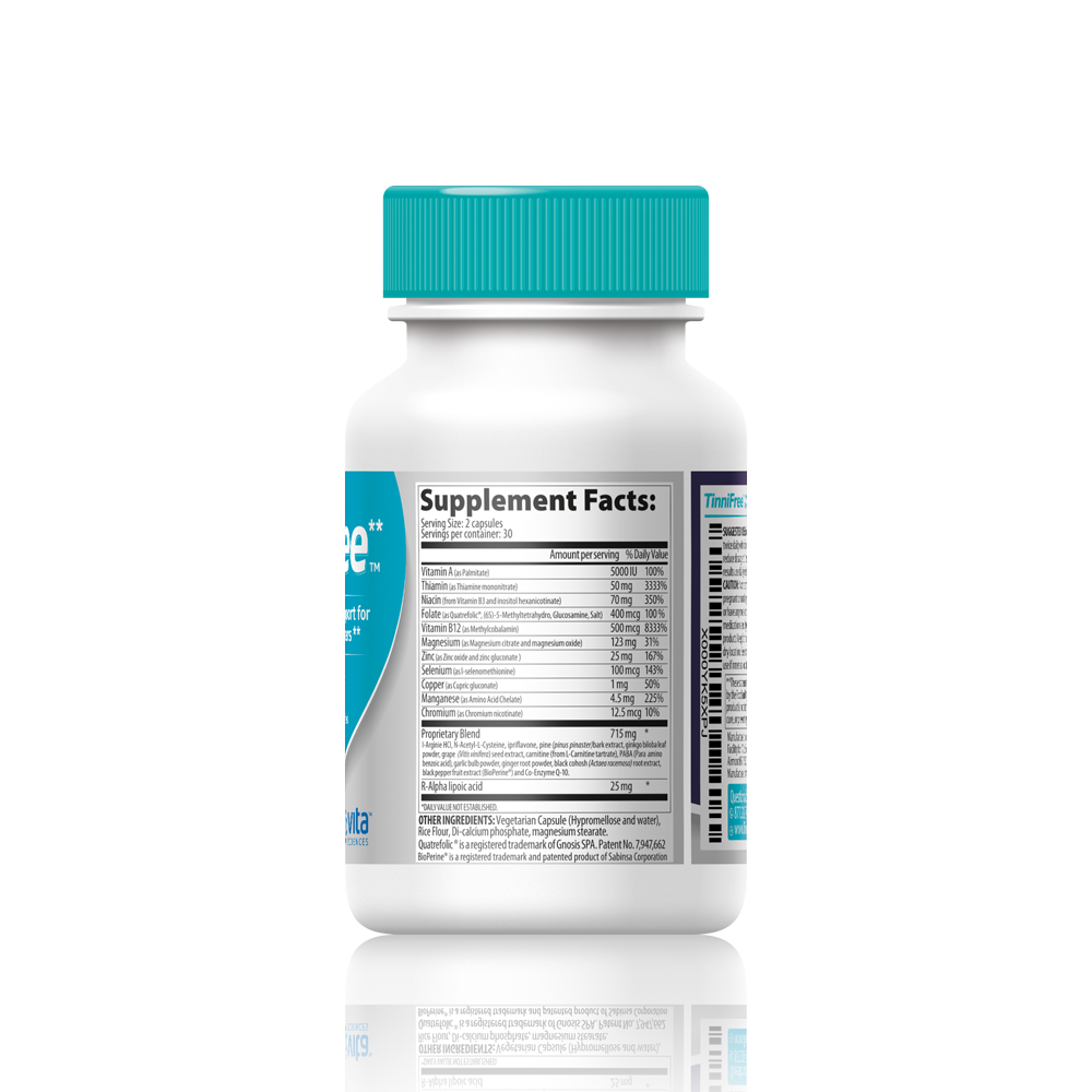 TinniFree Tinnitus Pain Relief Supplement