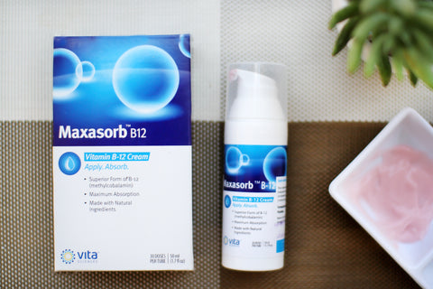 Maxasorb B12 Cream – Vitamin B12 Transdermal Cream