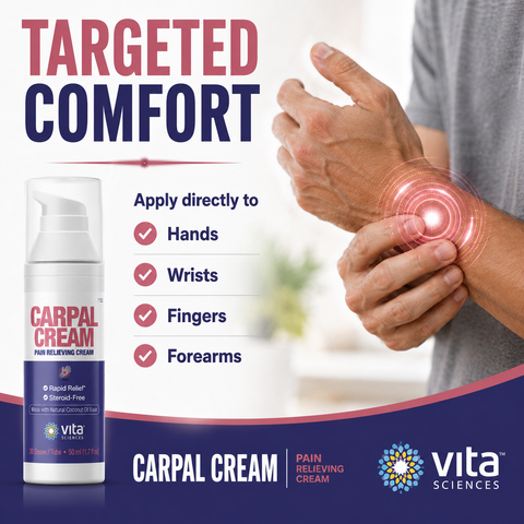 Carpal Cream – Carpal Tunnel Comfort Cream