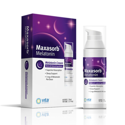 Maxasorb Melatonin Cream – Topical Sleep Support