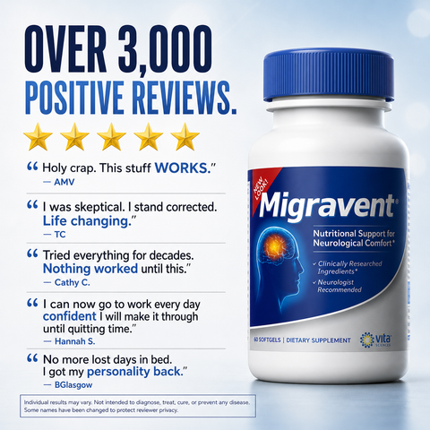 Migravent – Support with B2, Magnesium & CoQ10
