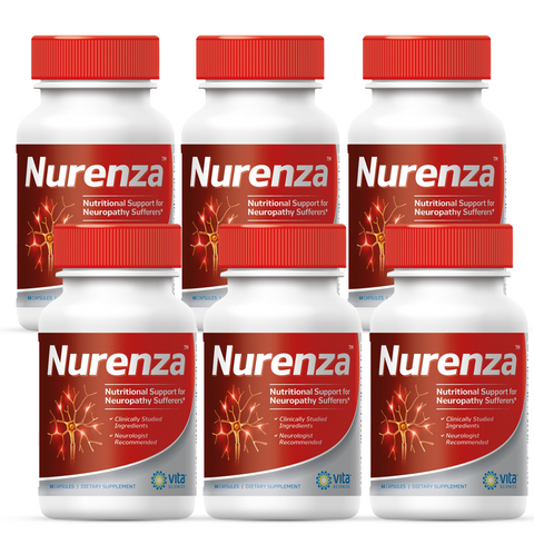 Nurenza 6 Pack – Neuropathy Support Formula
