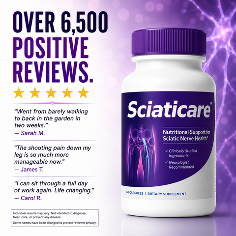 SciatiCare Sciatic Nerve Support Supplement – Nerve Health Formula – Vita Sciences