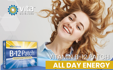 Vitamin B12 Energy Patch – Transdermal B12 with Selenium