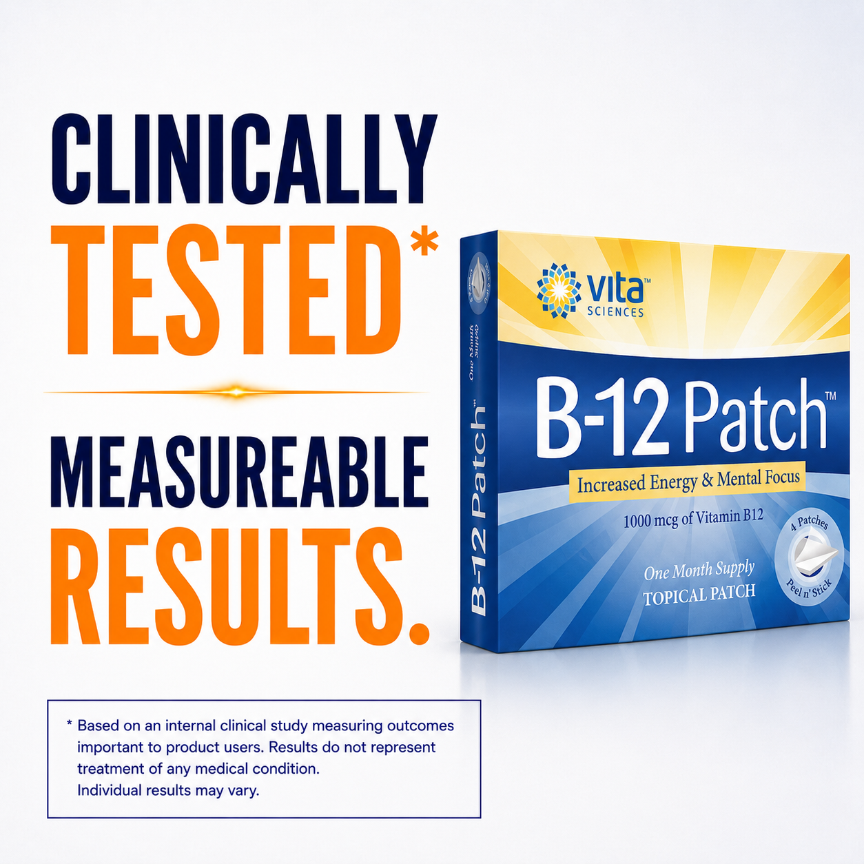 b12 patches vs injections Vita Sciences B-12 Patch – Vitamin Energy & Focus Patch Size:1000 mcg/ml - 1 box (10amp. x 1ml) 💉⚡ PUMP DAY WITH bundle_Sarms