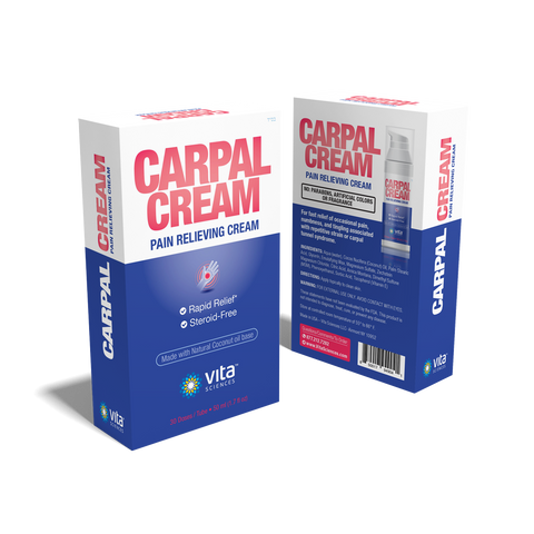 Carpal Cream Carpal Tunnel Pain Relief