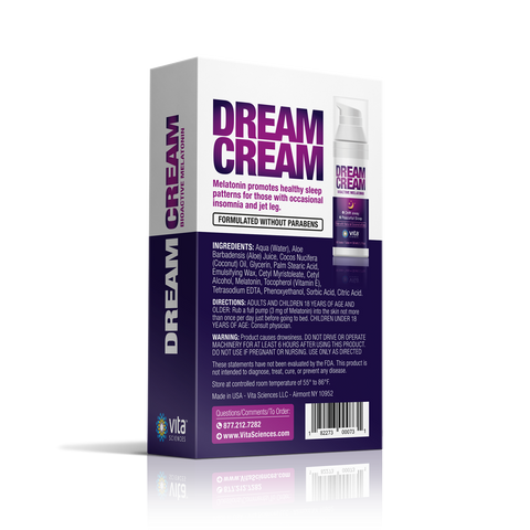 Dream Cream Melatonin Sleep Cream