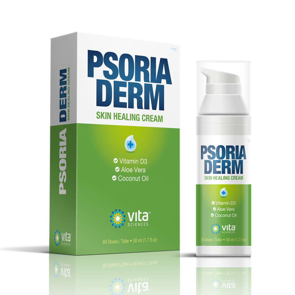 PsoriaDerm Skin Healing Cream – Vitamin D3 Skin Relief Cream
