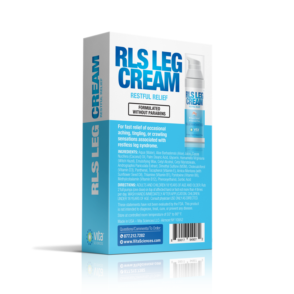 RLS Leg Cream | Relief from Restless Legs Syndrome – Vita Sciences