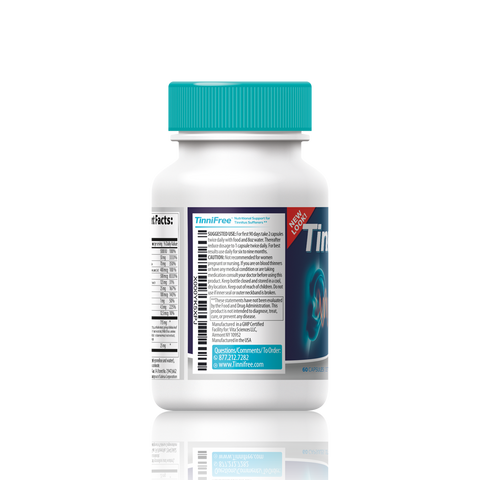 TinniFree Tinnitus Pain Relief Supplement