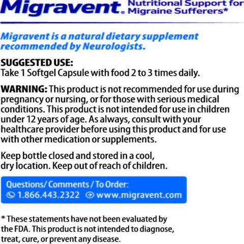 Migravent Migraine Relief